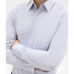 Theory Sylvain Shirt In Structure Knit-Men Shirts