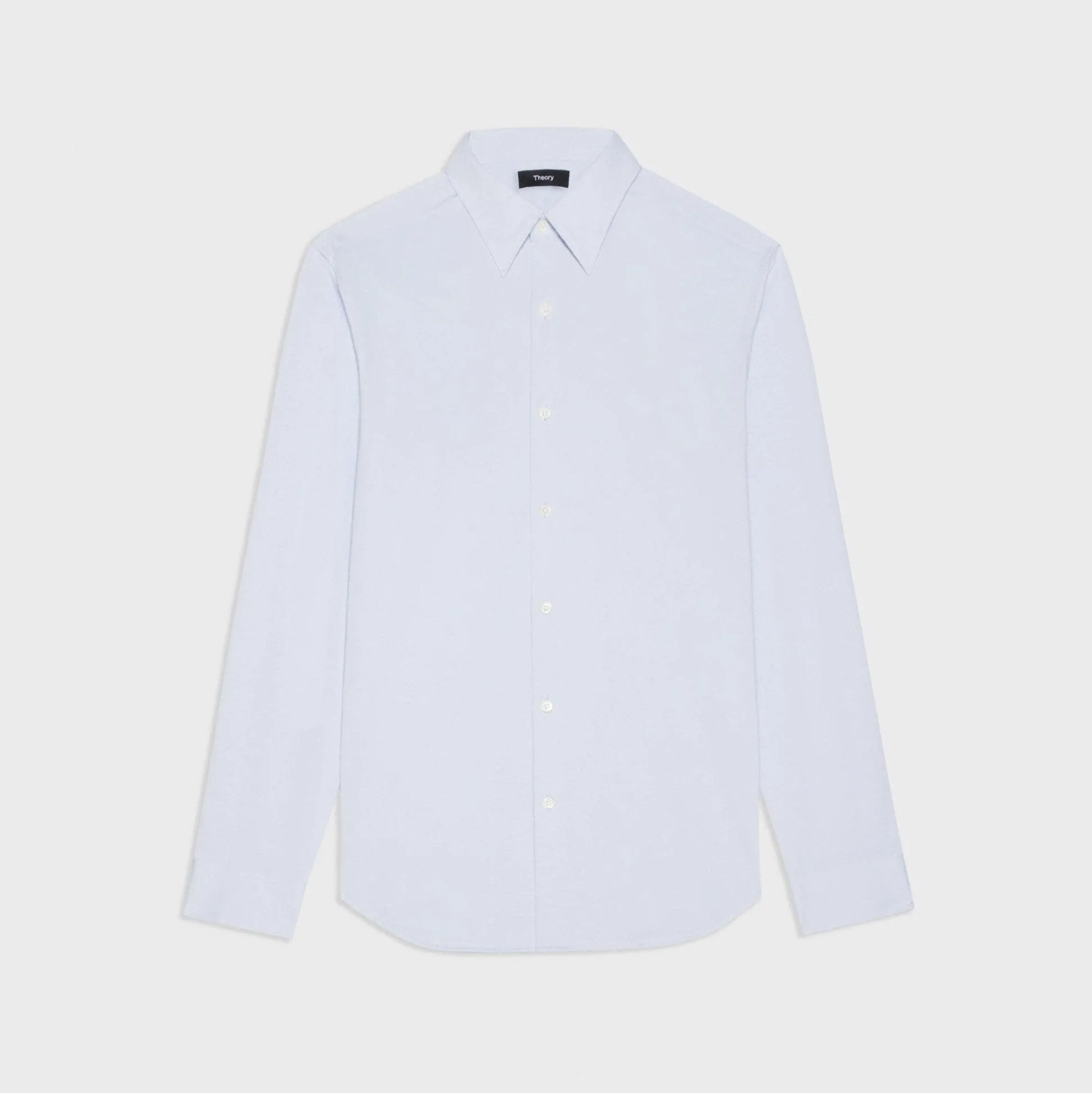 Theory Sylvain Shirt In Structure Knit-Men Shirts