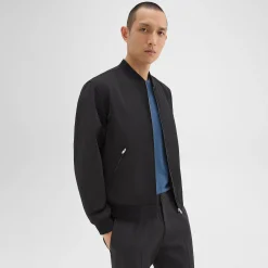 Theory Tailored Bomber Jacket In Foundation Twill-Men Outerwear