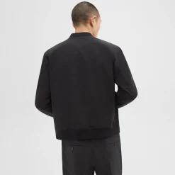 Theory Tailored Bomber Jacket In Foundation Twill-Men Outerwear