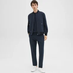 Theory Tailored Bomber Jacket In Foundation Twill-Men Outerwear
