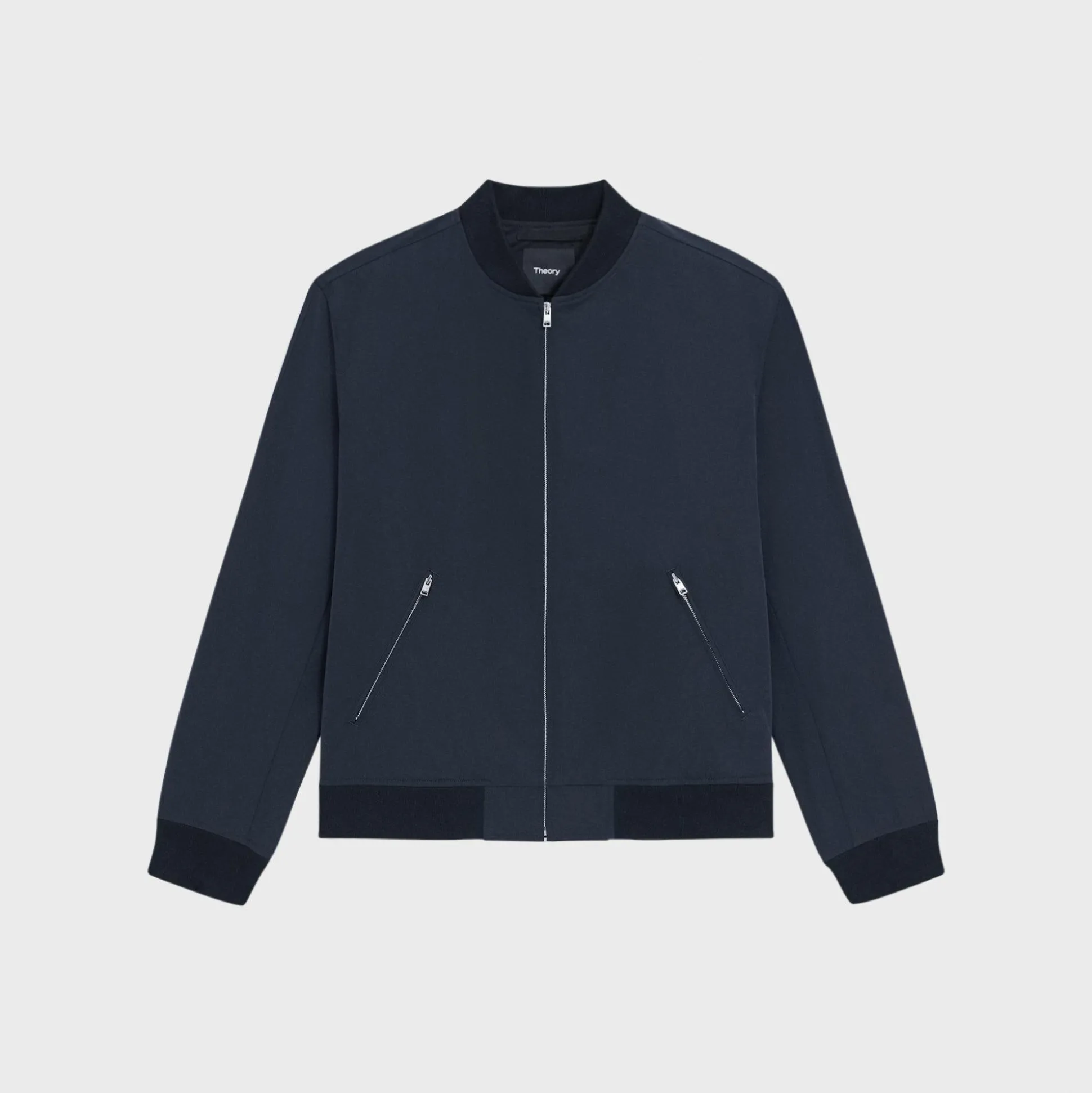 Theory Tailored Bomber Jacket In Foundation Twill-Men Outerwear