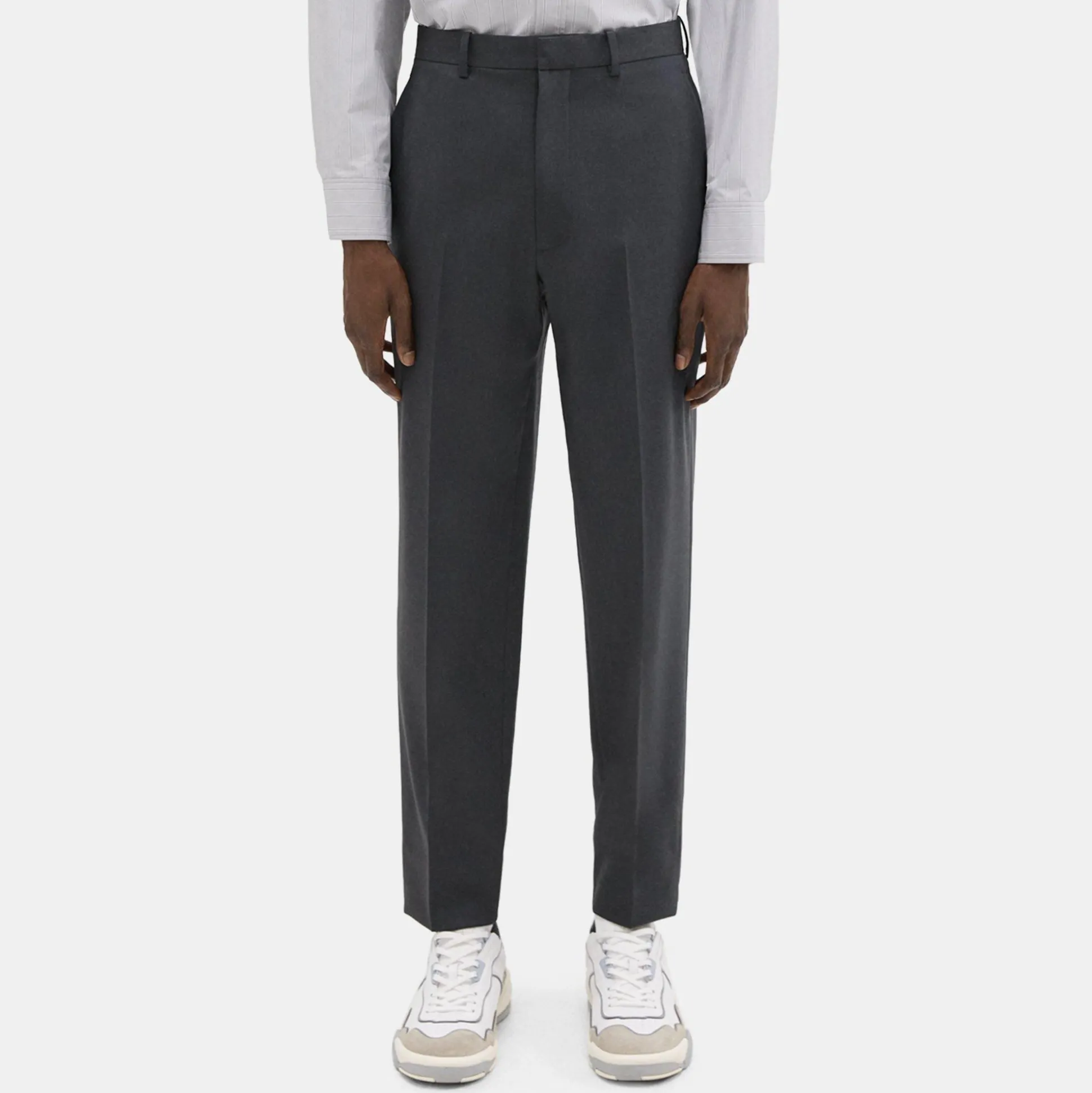 Theory Tapered Wool Gabardine Pant-Men Pants