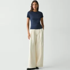 Theory Tiny Tee In Organic Cotton-Women T-Shirts
