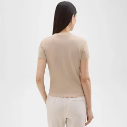 Theory Tiny Tee In Organic Cotton-Women T-Shirts
