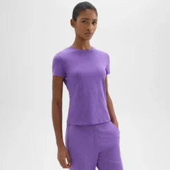 Theory Tiny Tee In Organic Cotton-Women T-Shirts