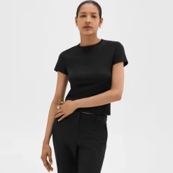 Theory Tiny Tee In Organic Cotton-Women T-Shirts