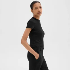Theory Tiny Tee In Organic Cotton-Women T-Shirts
