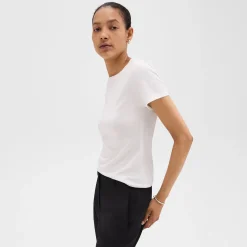 Theory Tiny Tee In Organic Cotton-Women T-Shirts