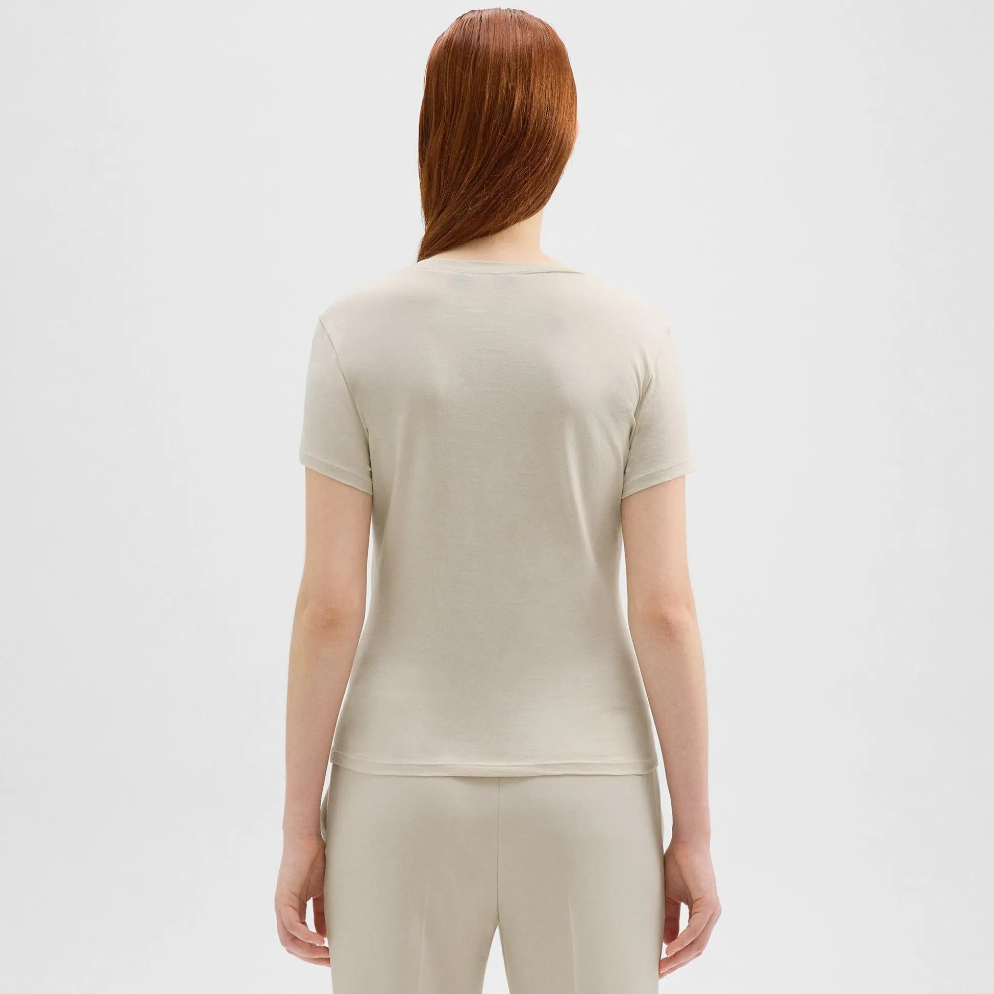 Theory Tiny Tee In Organic Cotton-Women T-Shirts