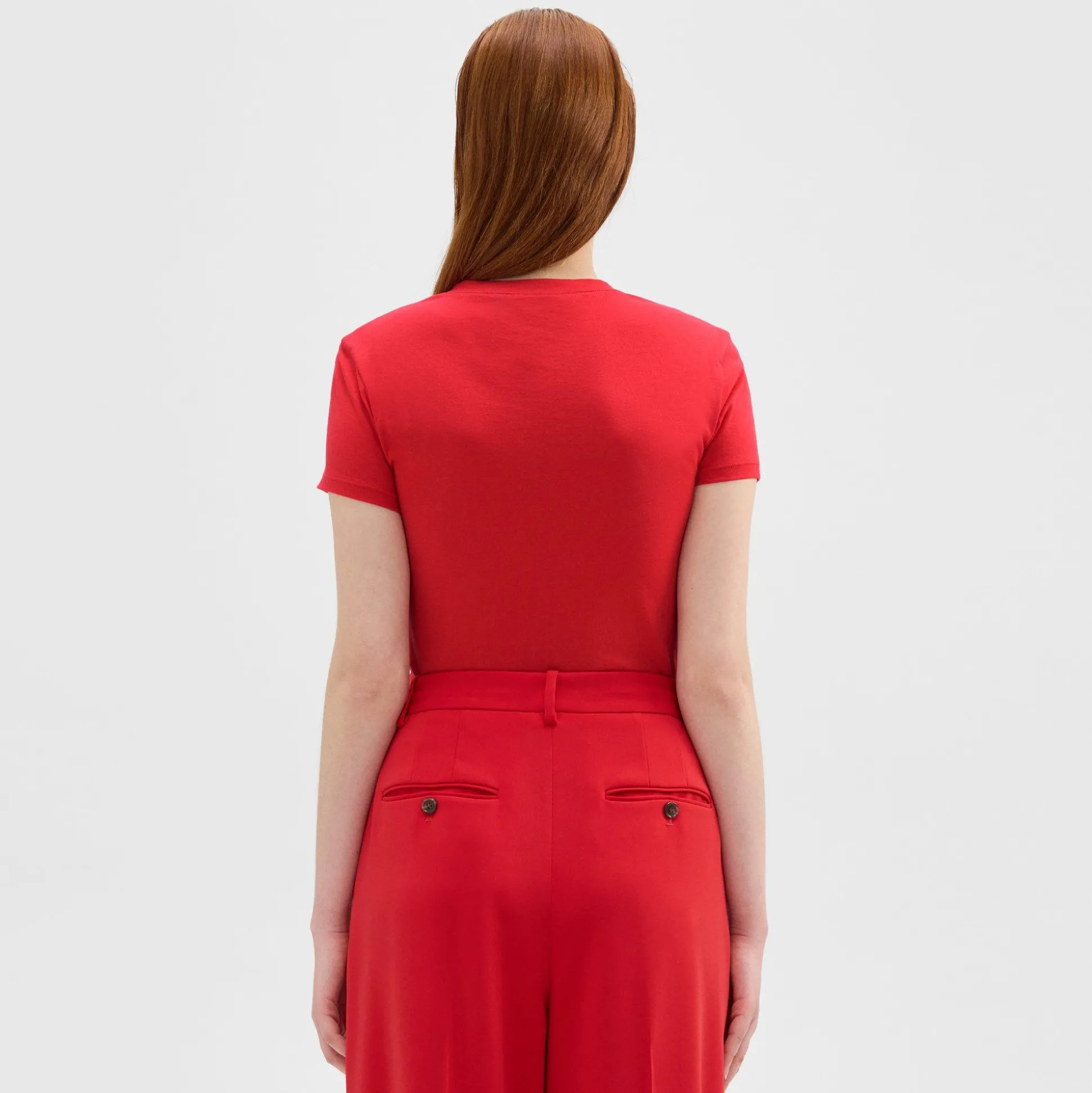 Theory Tiny Tee In Organic Cotton-Women T-Shirts