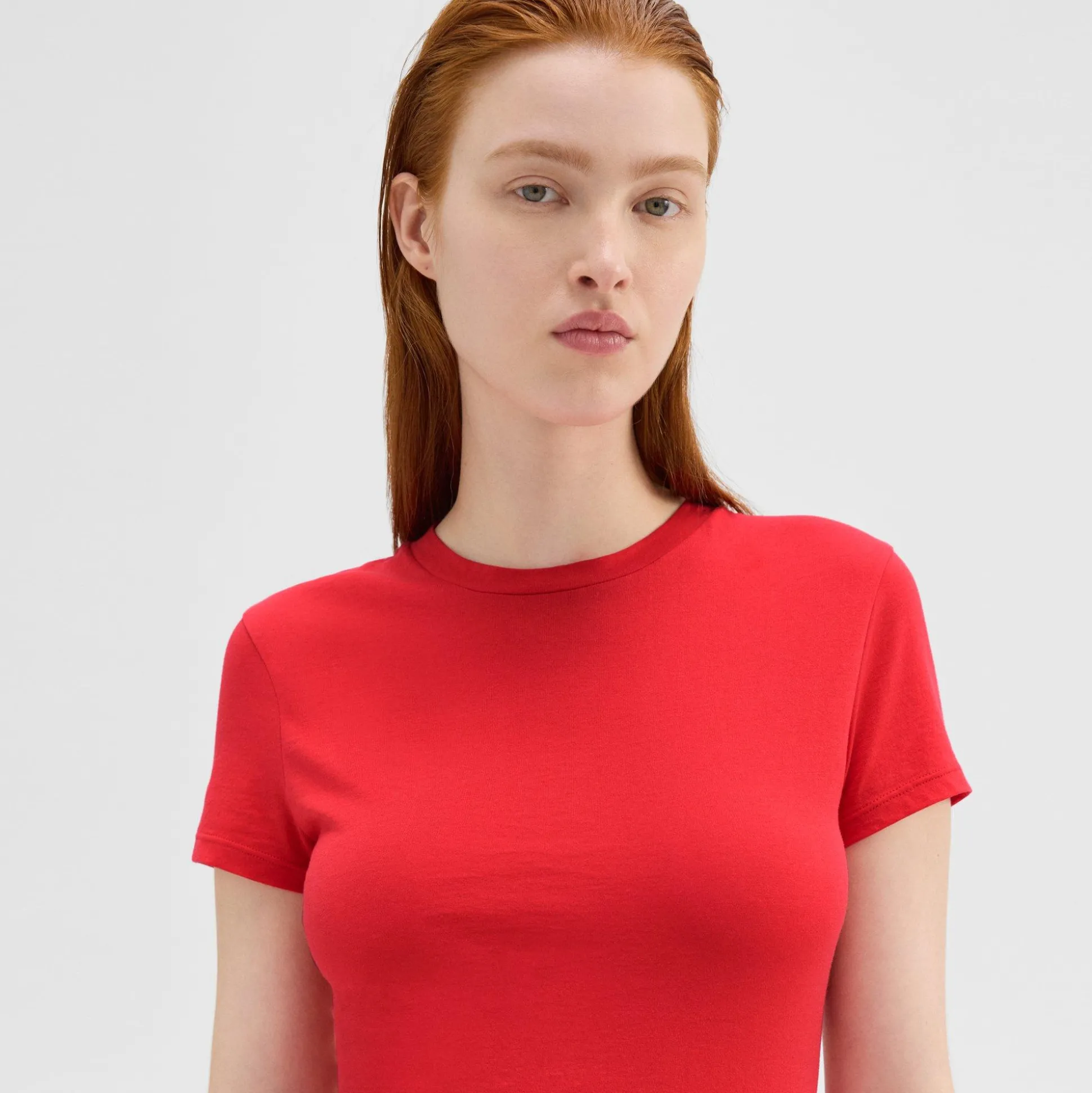 Theory Tiny Tee In Organic Cotton-Women T-Shirts