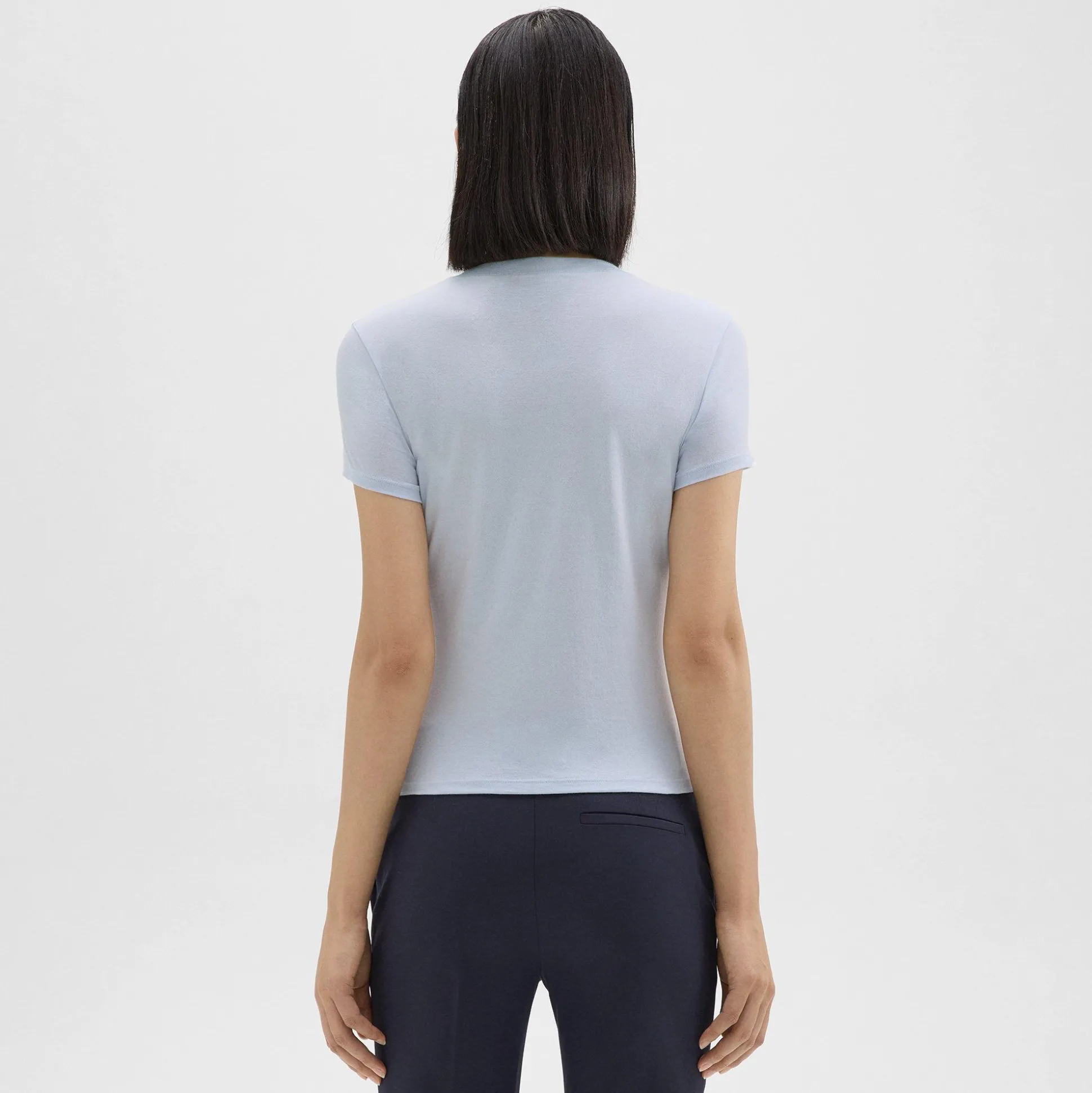 Theory Tiny Tee In Organic Cotton-Women T-Shirts