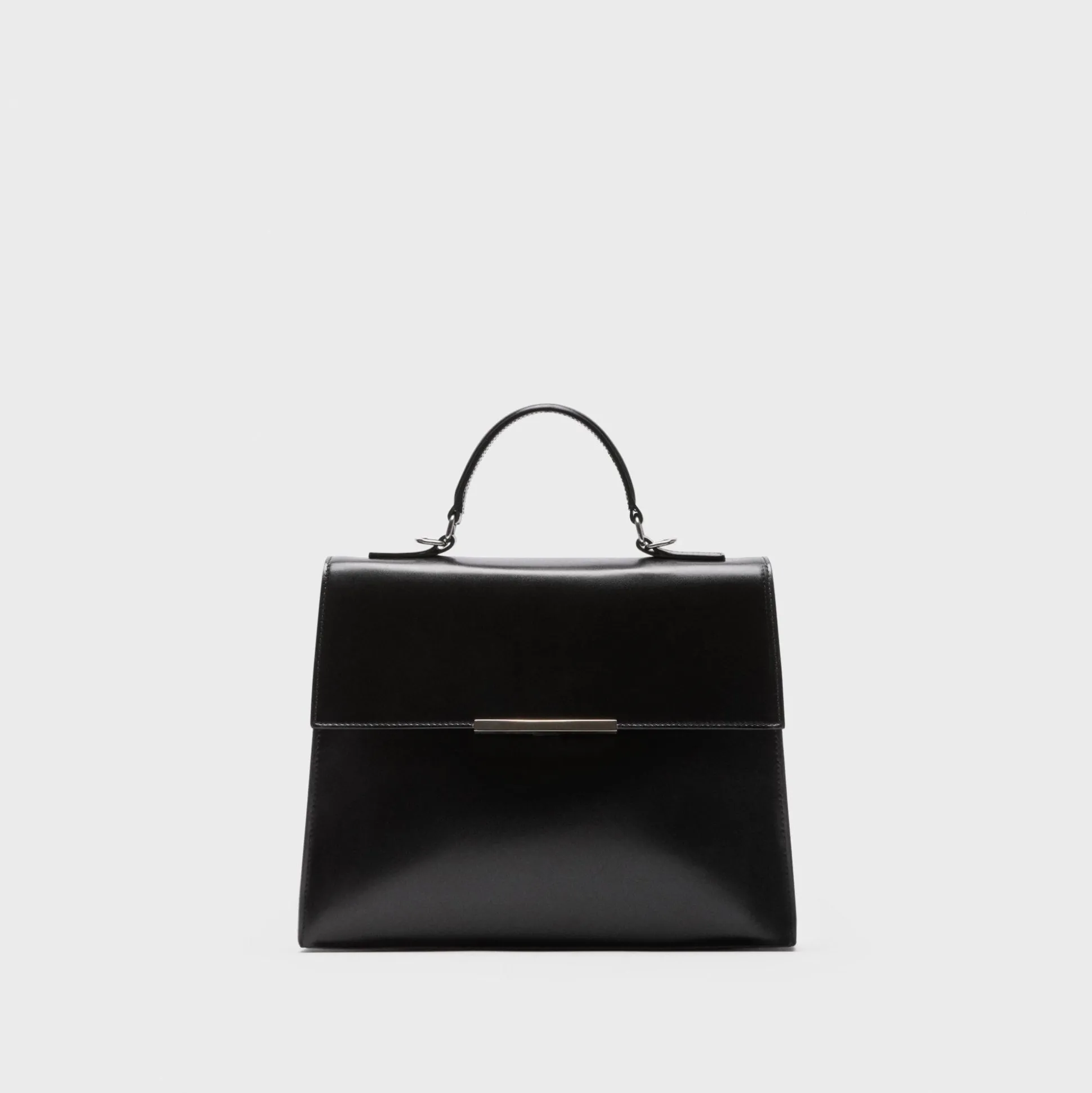 Theory Top Handle Bag In Leather-Women Bags