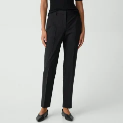 Theory Treeca Full Length Pant In Good Wool-Women Suits|Pants