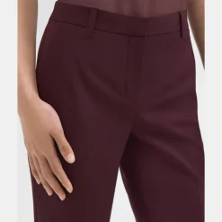 Theory Treeca Full Length Pant In Good Wool-Women Suits|Pants