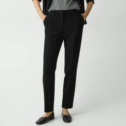 Theory Treeca Full Length Pant In Admiral Crepe-Women Suits|Pants