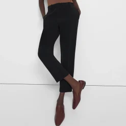 Theory Treeca Pant In Admiral Crepe-Women Pants|Suits