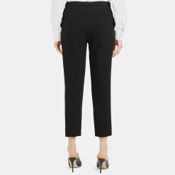 Theory Treeca Pant In Admiral Crepe-Women Pants|Suits