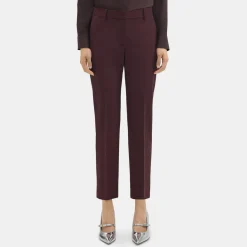Theory Treeca Pant In Good Wool-Women Suits|Pants