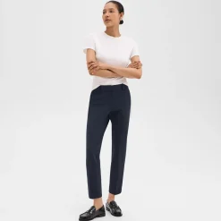 Theory Treeca Pant In Good Wool-Women Suits|Pants