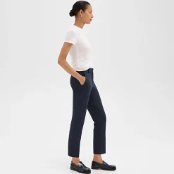 Theory Treeca Pant In Good Wool-Women Suits|Pants