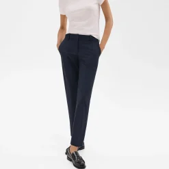 Theory Treeca Pant In Good Wool-Women Suits|Pants