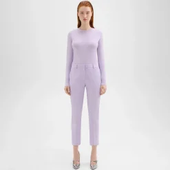 Theory Treeca Pant In Good Wool-Women Suits|Pants