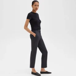 Theory Treeca Pant In Good Wool-Women Pants|Suits