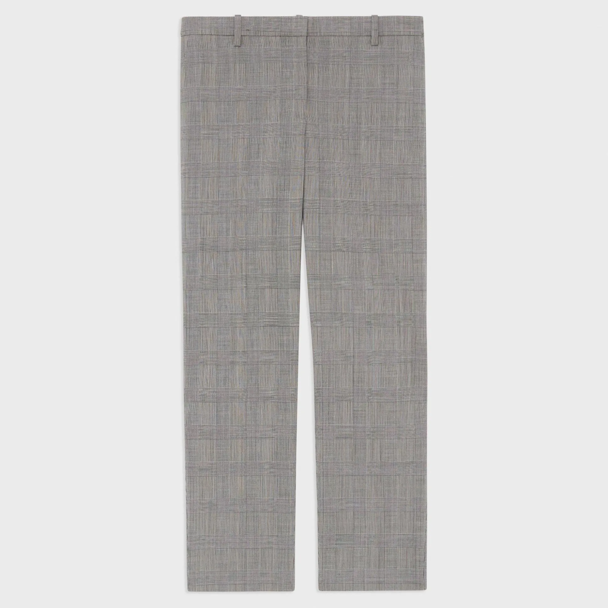 Theory Treeca Pant In Plaid Stretch Wool-Women Suits|Pants