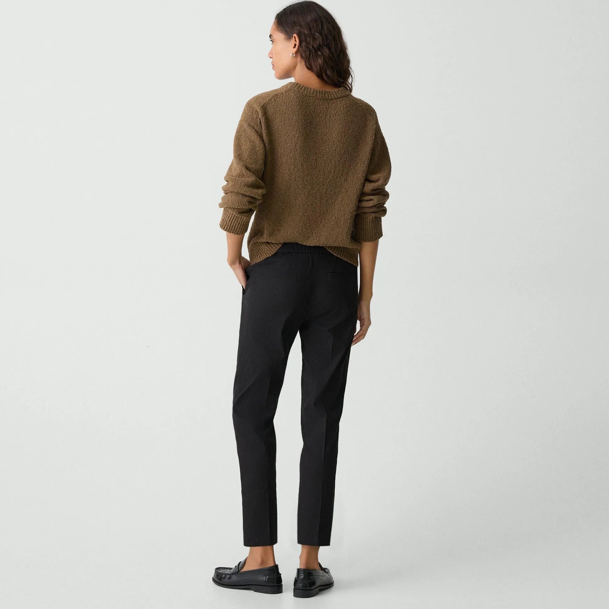 Theory Treeca Pull-On Pant In Good Linen-Women Pants