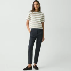 Theory Treeca Pull-On Pant In Good Linen-Women Pants