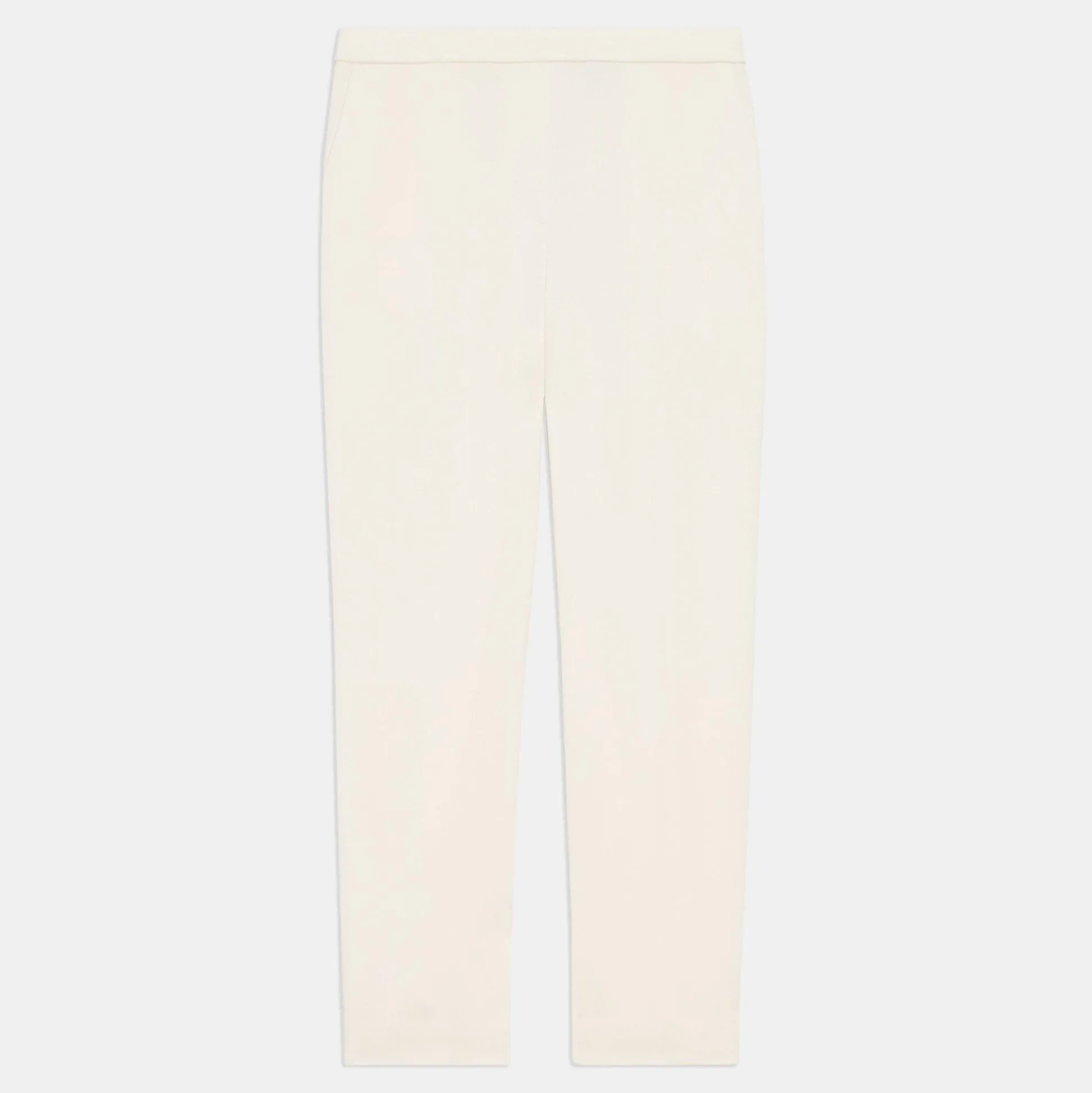 Theory Treeca Pull-On Pant In Oxford Crepe-Women Pants