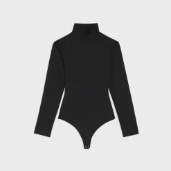 Theory Turtleneck Bodysuit In Motion Jersey-Women T-Shirts