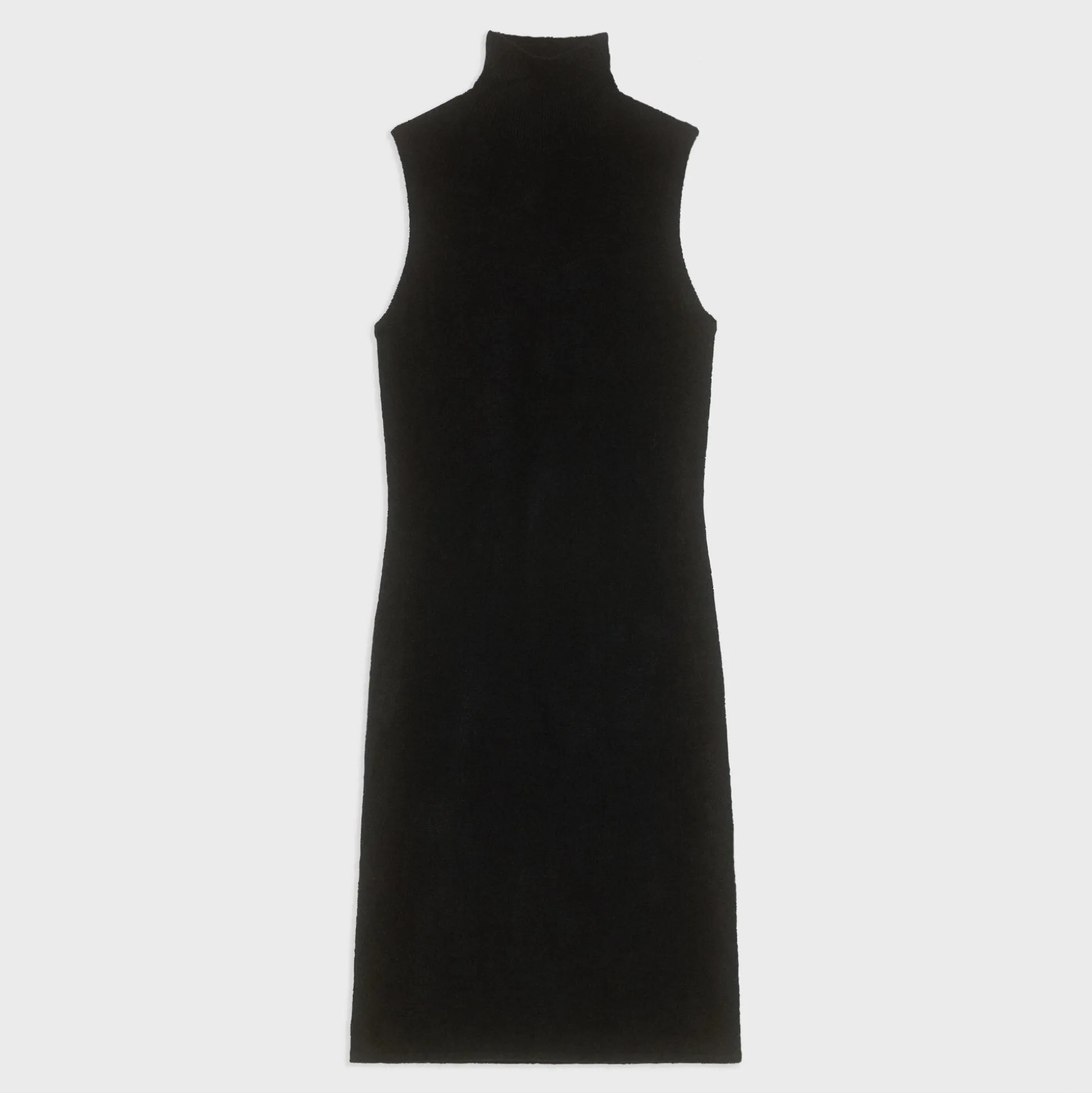 Theory Turtleneck Dress In Velvet-Women Dresses