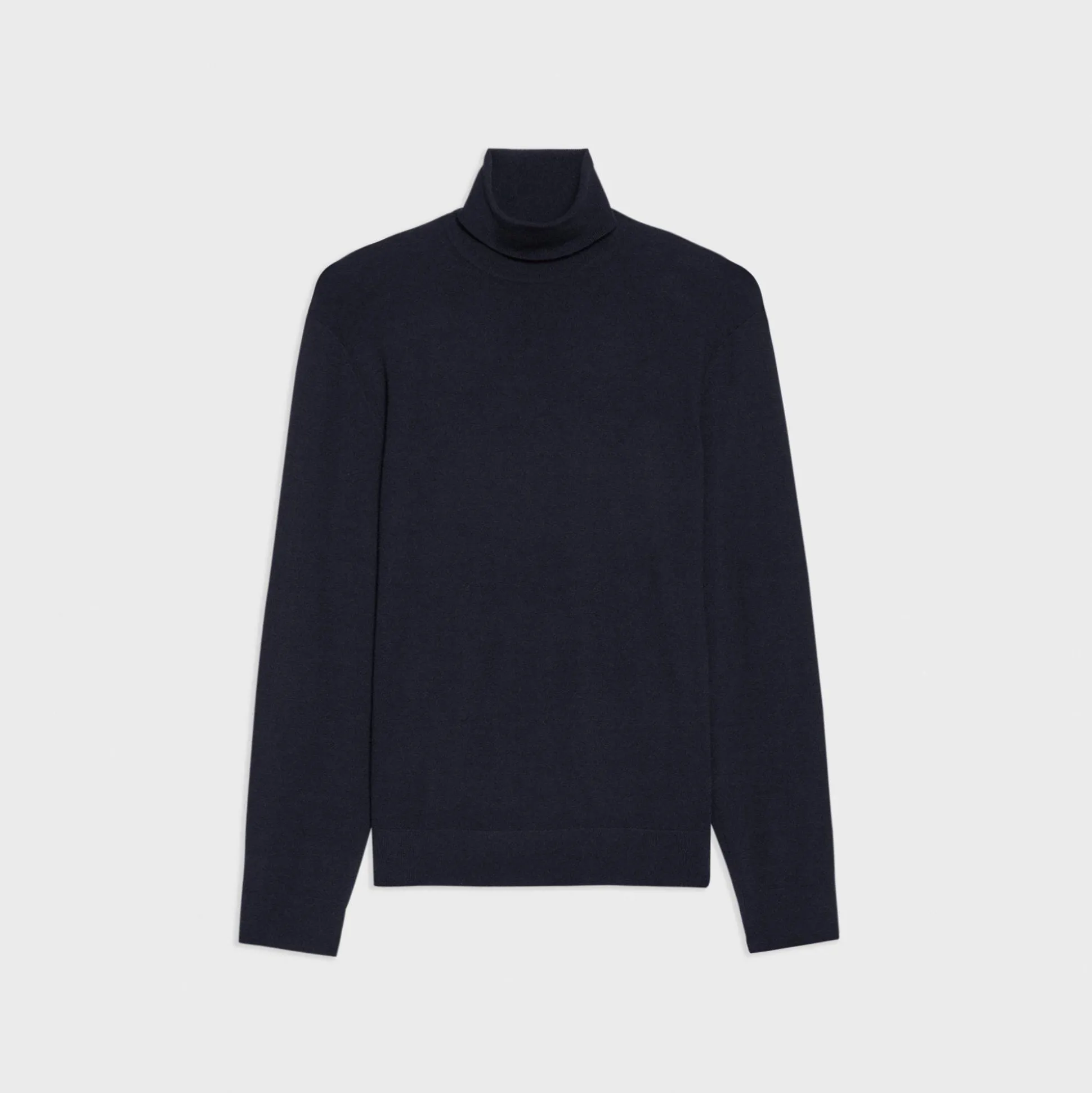 Theory Turtleneck Sweater In Regal Wool-Men Sweaters + Cardigans