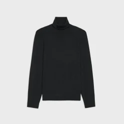 Theory Turtleneck Sweater In Regal Wool-Men Sweaters + Cardigans