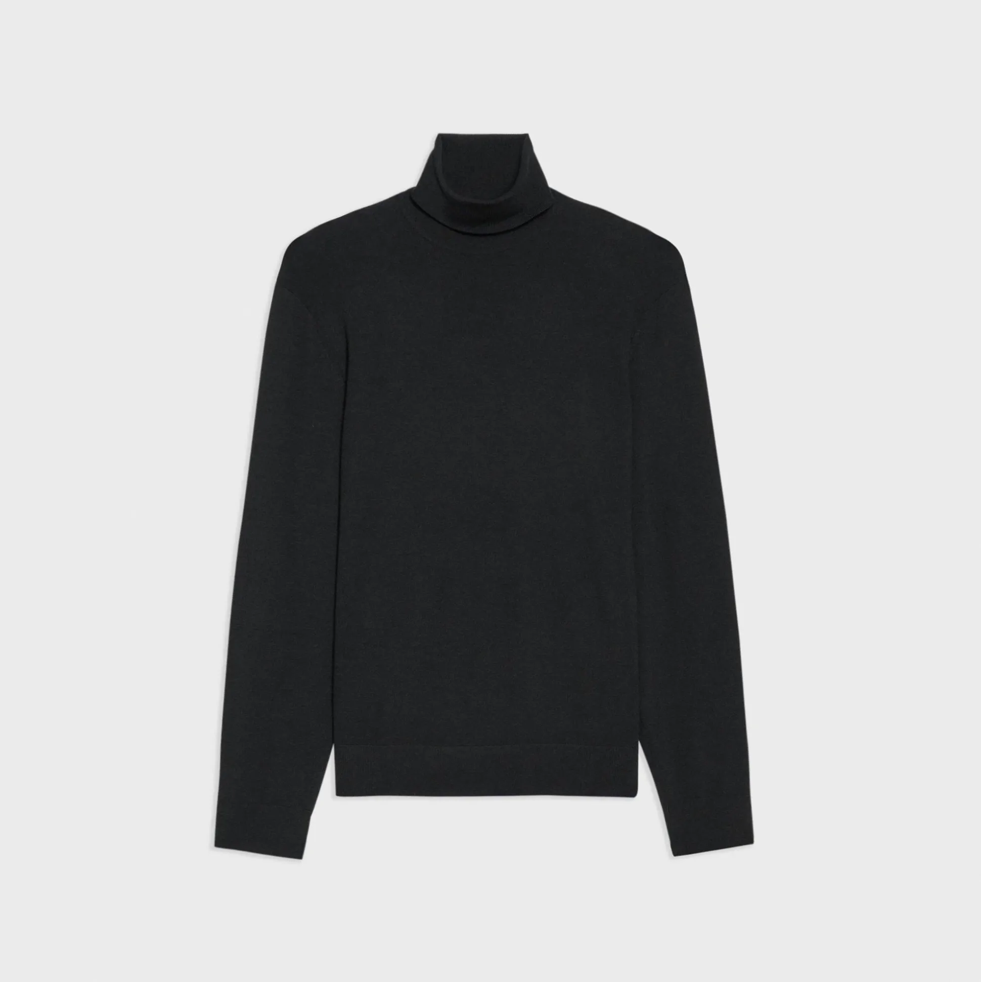 Theory Turtleneck Sweater In Regal Wool-Men Sweaters + Cardigans