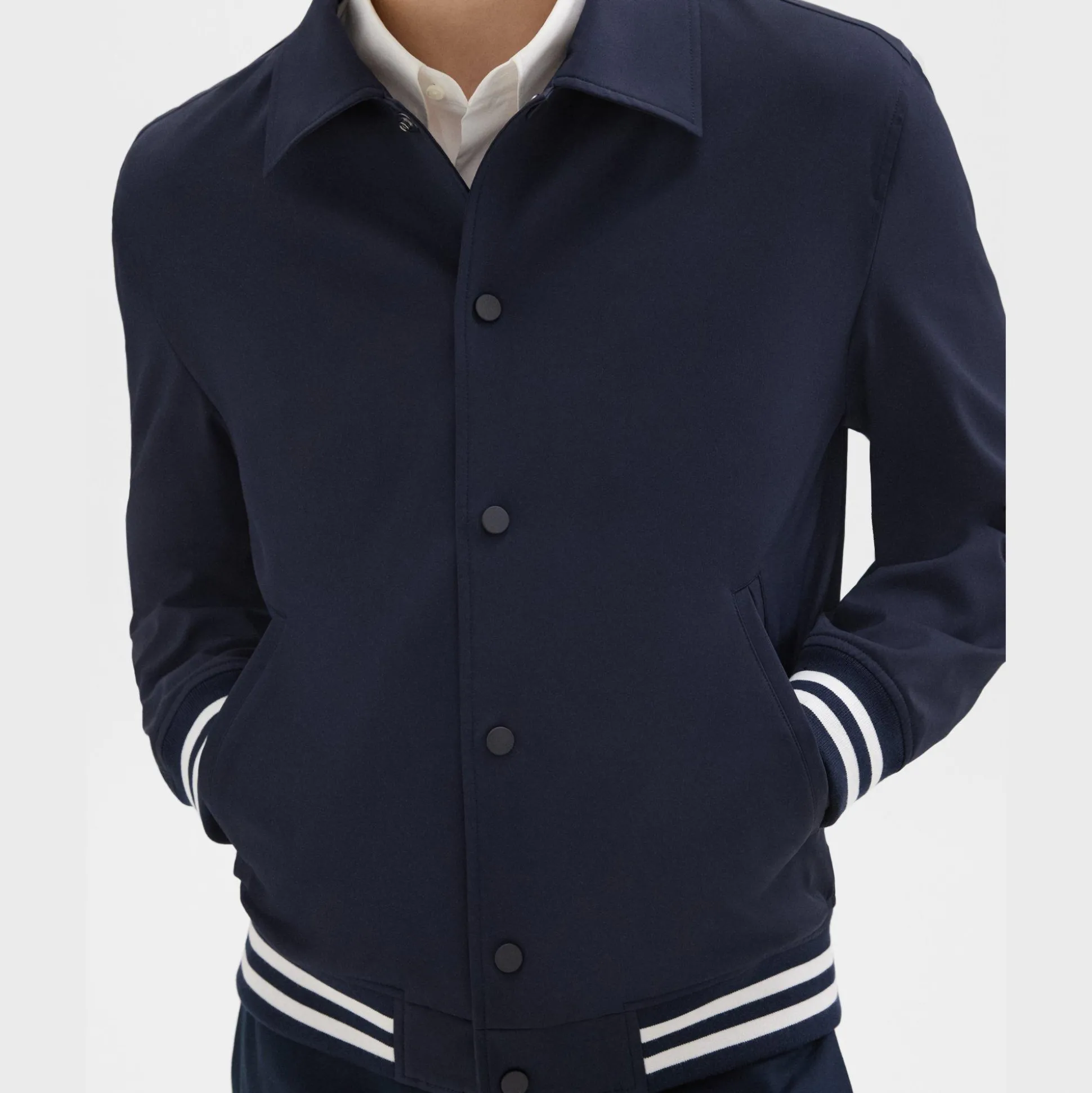 Theory Varsity Jacket In Neoteric-Men Outerwear