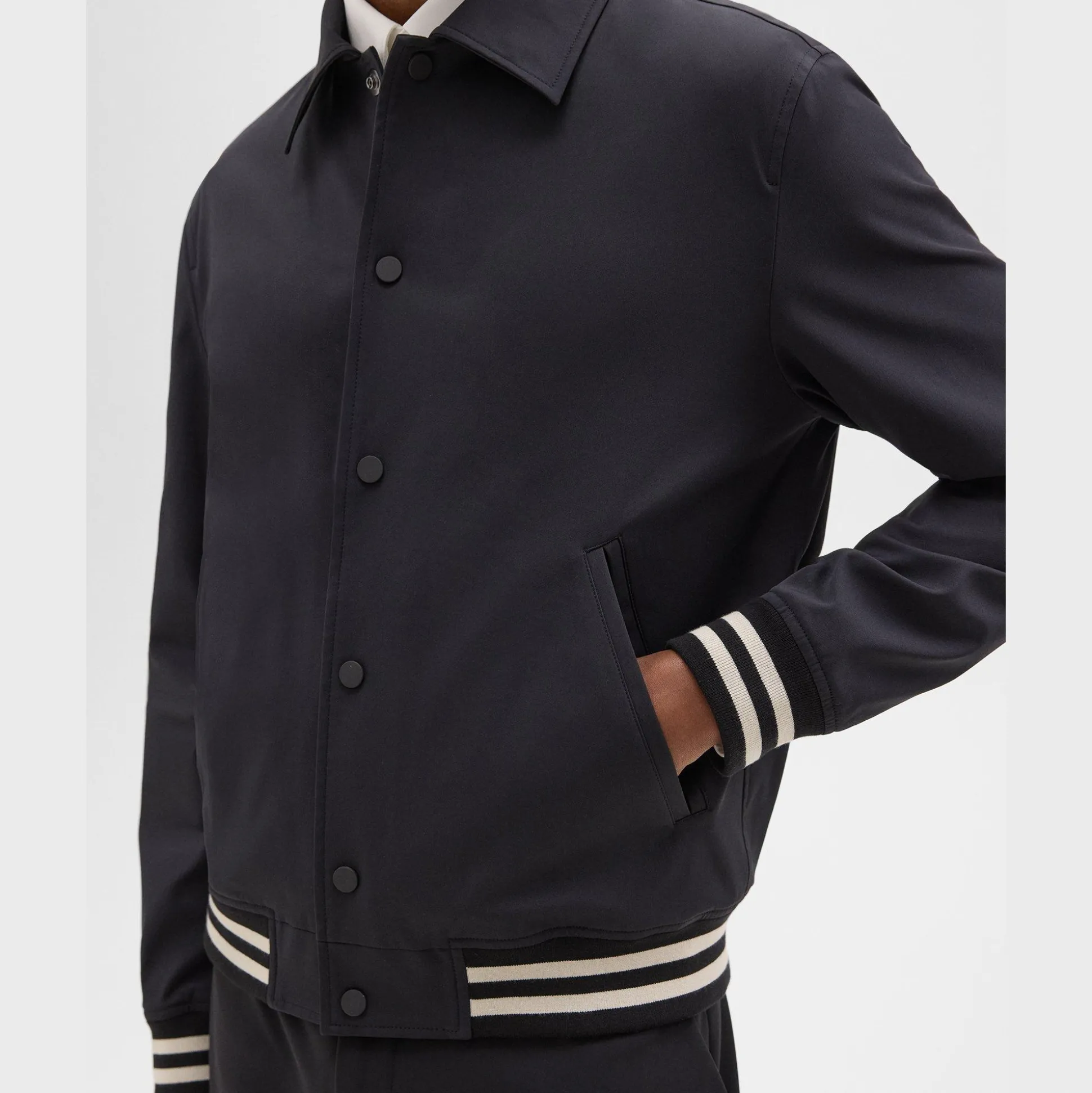 Theory Varsity Jacket In Neoteric-Men Outerwear