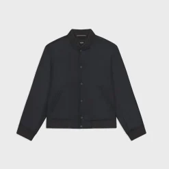 Theory Varsity Jacket In Wool Flannel-Men Outerwear|Blazers + Jackets