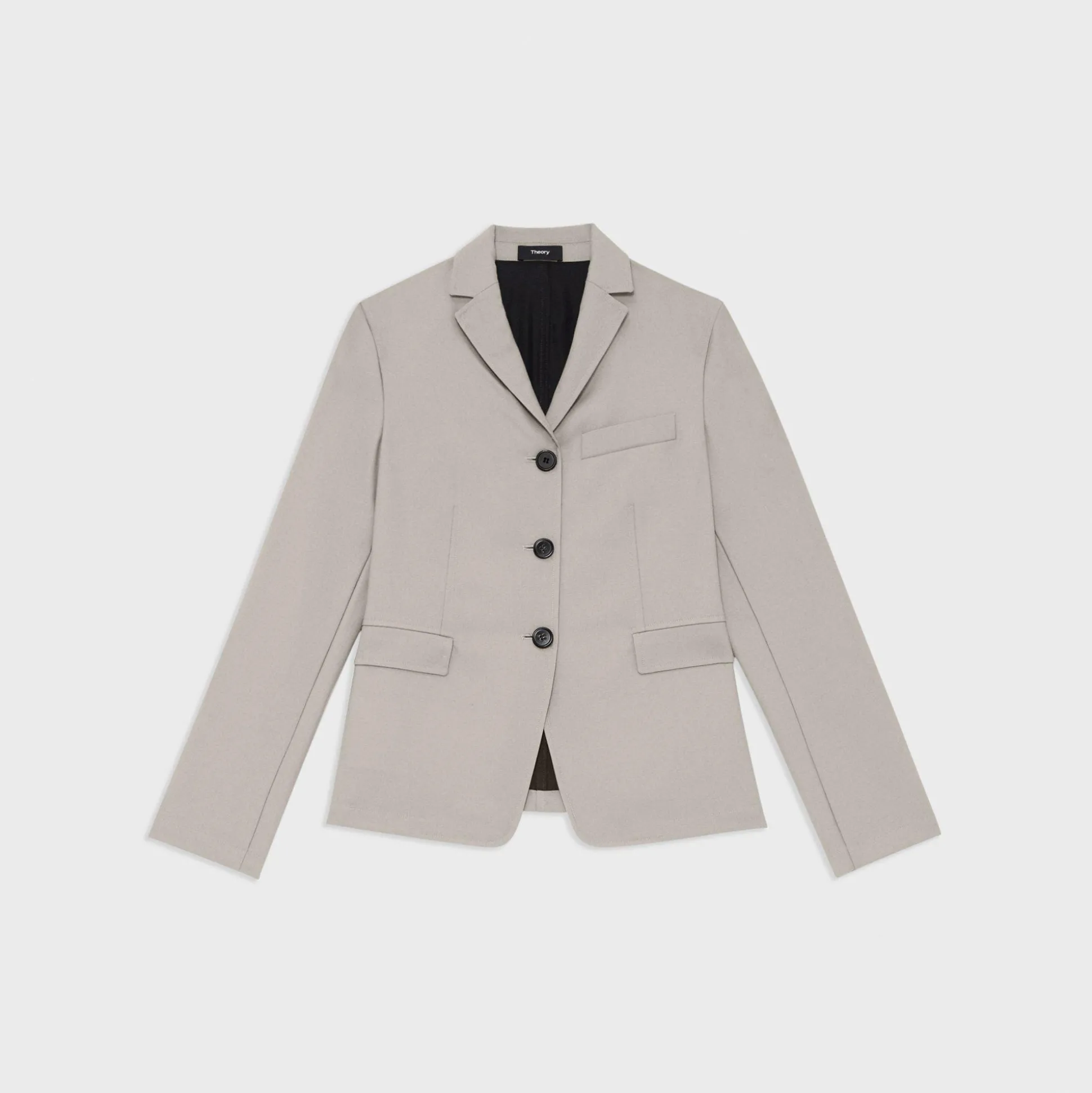 Theory Virgin Wool Slim Fit Blazer-Women Blazers + Jackets