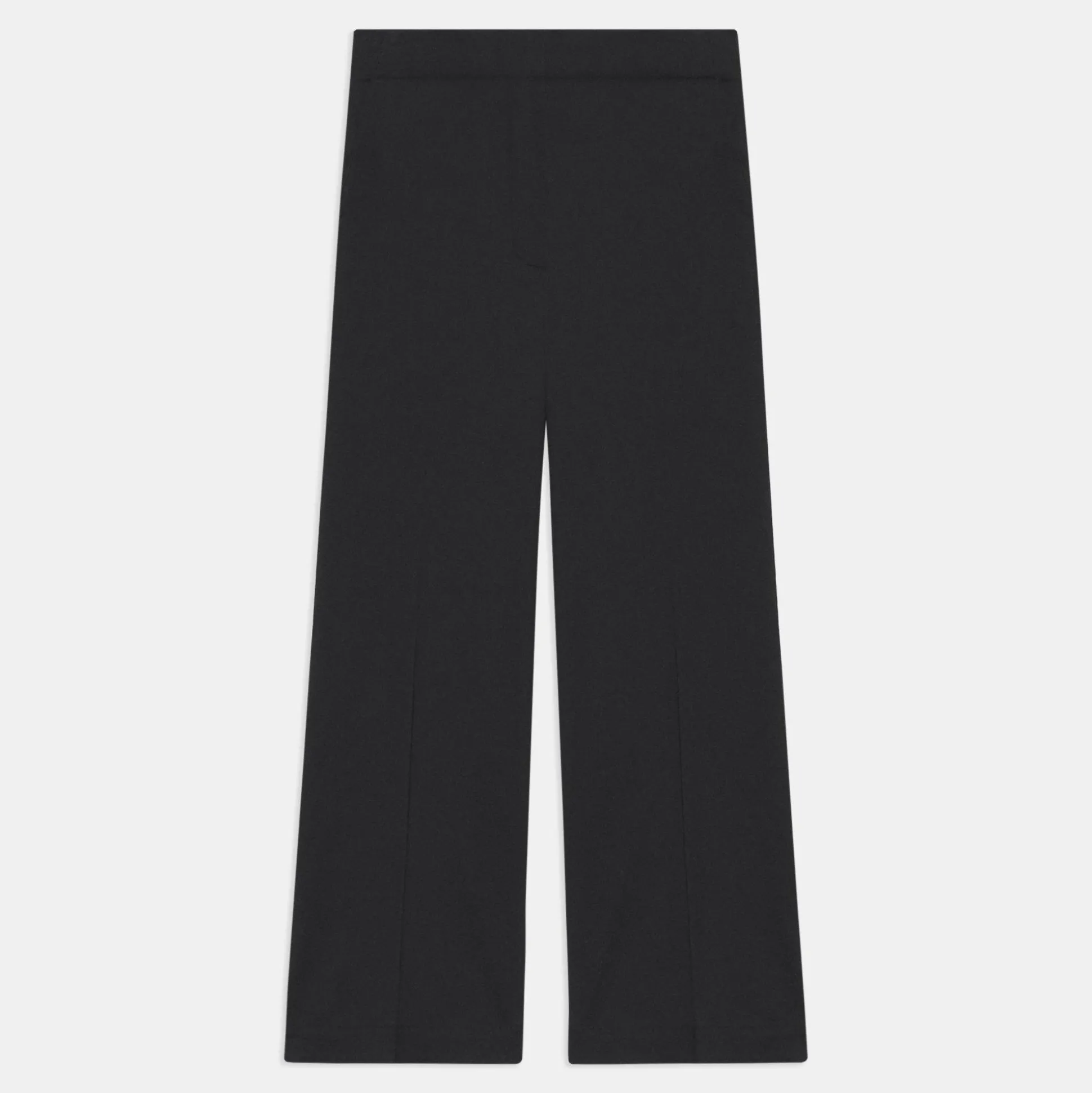 Theory Wide Crop Pant In Good Linen-Women Pants