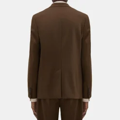 Theory Wool Gabardine Blazer-Men Blazers + Jackets