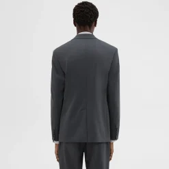 Theory Wool Gabardine Blazer-Men Blazers + Jackets