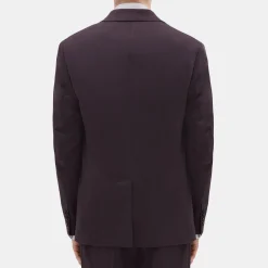Theory Wool Gabardine Blazer-Men Blazers + Jackets