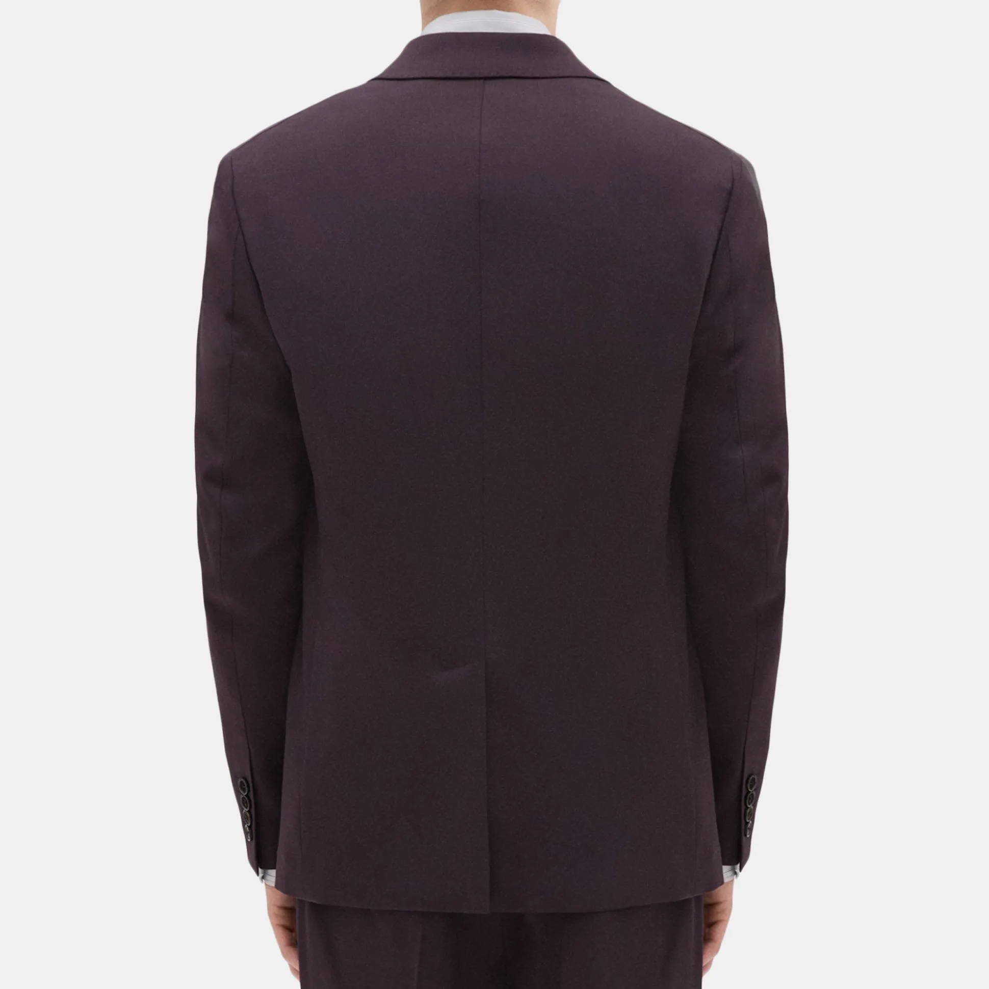 Theory Wool Gabardine Blazer-Men Blazers + Jackets