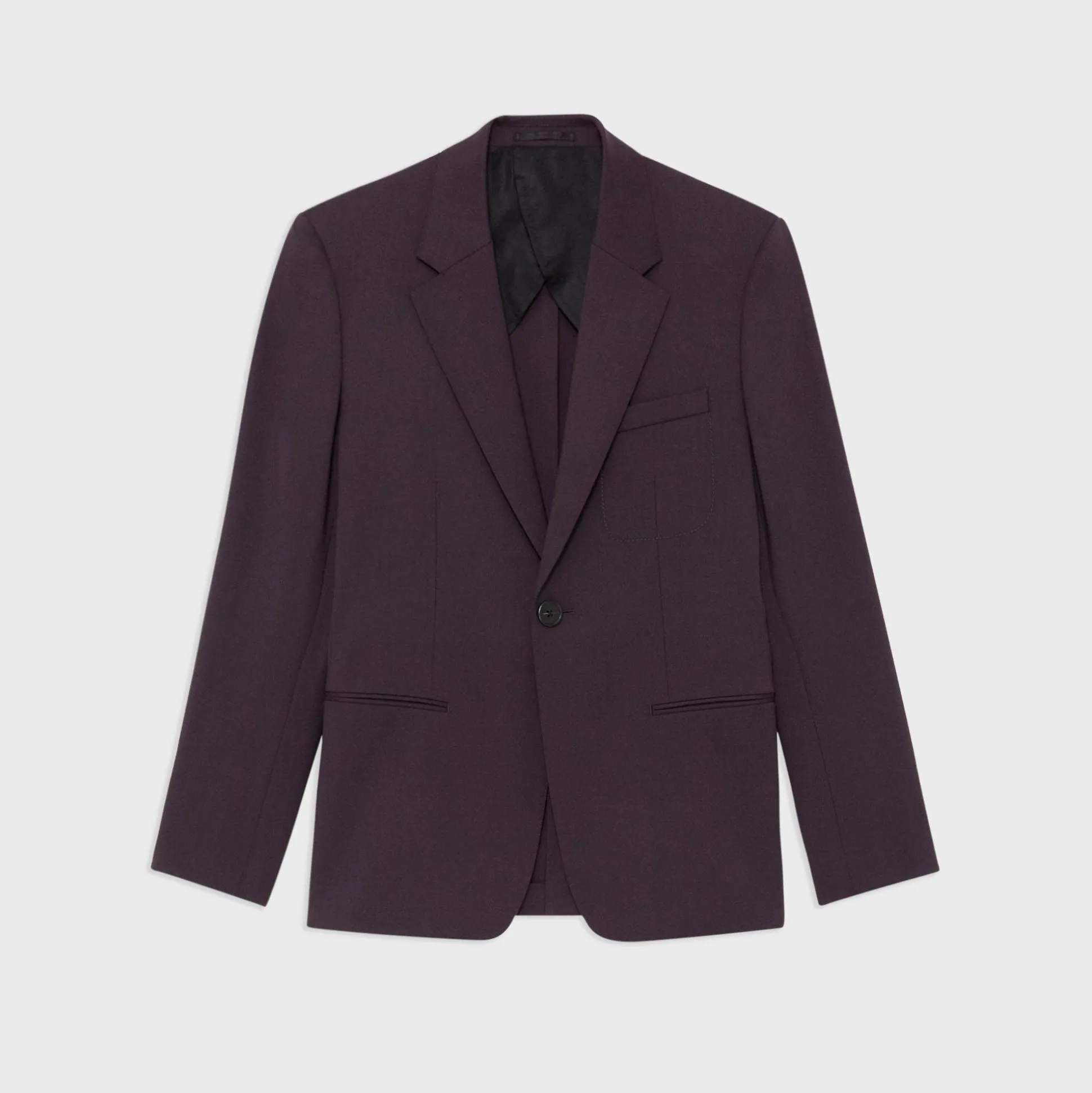 Theory Wool Gabardine Blazer-Men Blazers + Jackets