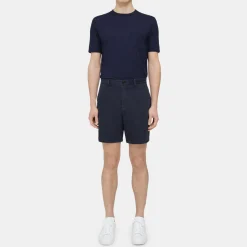 Theory Zaine 7" Short In Chambray-Men Pants|Shorts