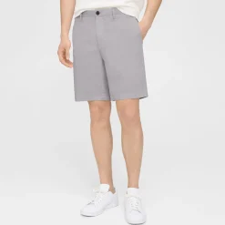 Theory Zaine 9" Short In Organic Cotton-Men Pants|Shorts